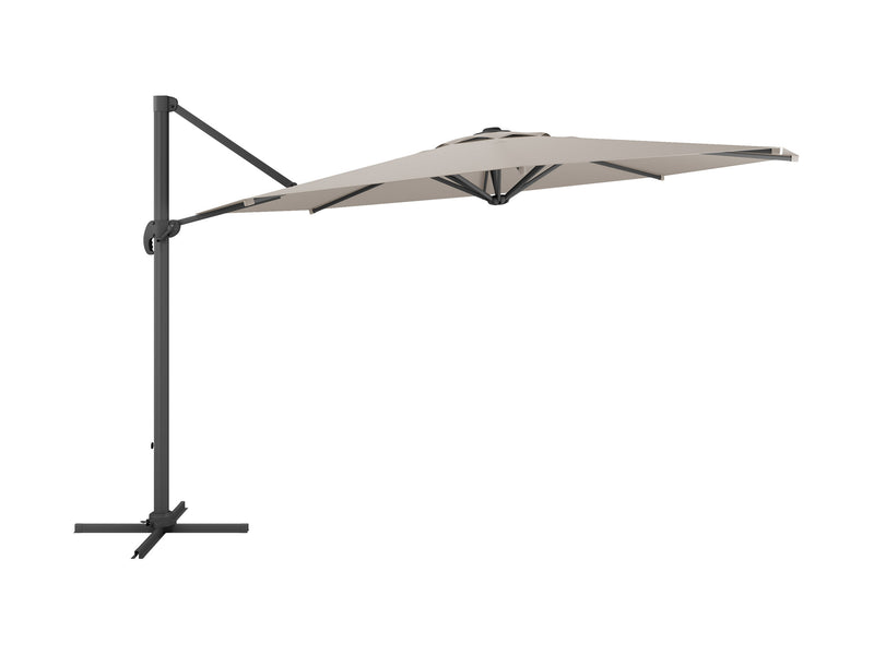 grey deluxe offset patio umbrella 500 Series product image CorLiving