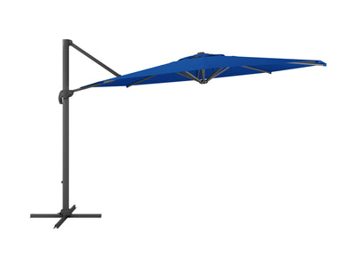 cobalt blue deluxe offset patio umbrella 500 Series product image CorLiving#color_ppu-cobalt-blue