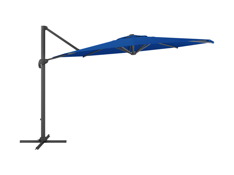 cobalt blue deluxe offset patio umbrella 500 Series product image CorLiving