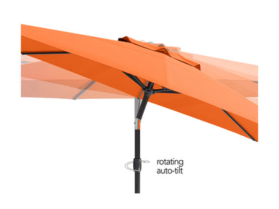 orange large patio umbrella, tilting 700 Series product image CorLiving#color_ppu-orange