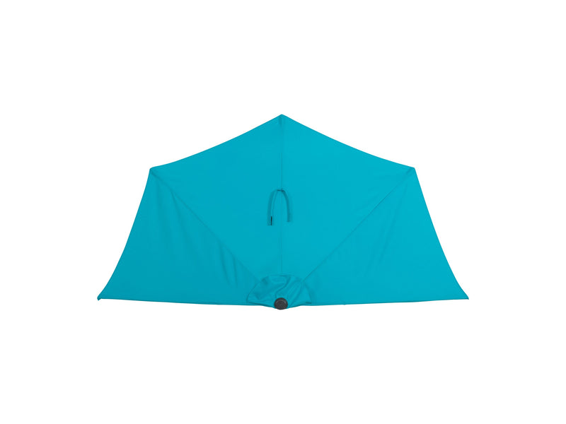 turquoise blue half umbrella Versa collection detail image CorLiving