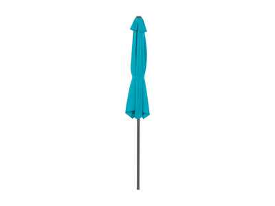 turquoise blue half umbrella Versa collection product image CorLiving#color_turquoise-blue