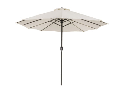 warm white double patio umbrella, 15ft Bertha collection product image CorLiving#color_warm-white