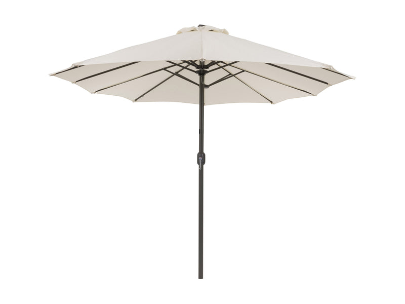 warm white double patio umbrella, 15ft Bertha collection product image CorLiving