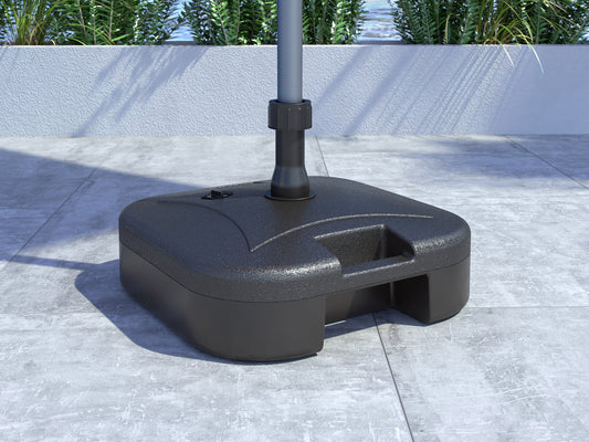 patio umbrella base CorLiving lifestyle scene CorLiving