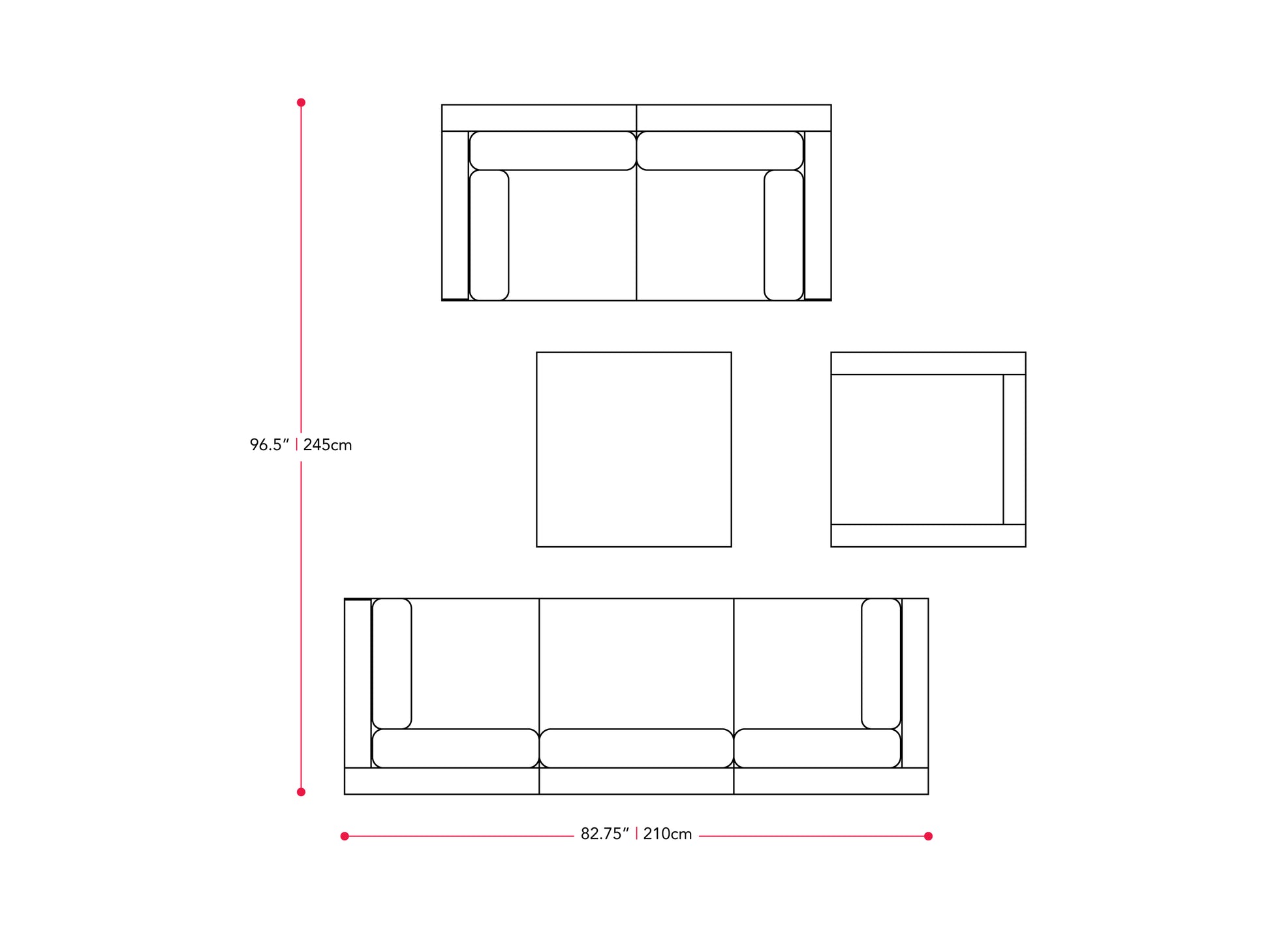Outdoor patio conversation set, 7-piece, featuring a gray wicker frame with beige cushions, includes a glass-top coffee table, modular sectional design, weather-resistant materials, perfect for garden or backyard lounging.