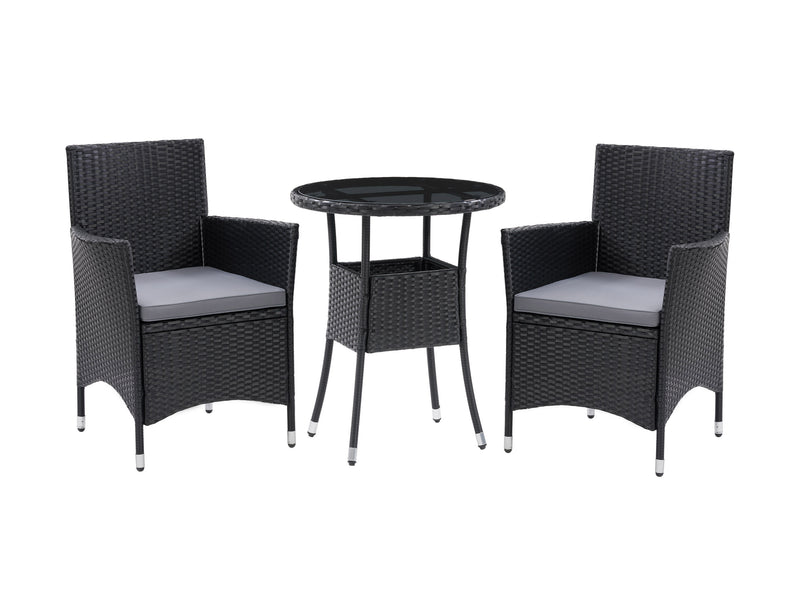 Patio Bistro Set, 3pc