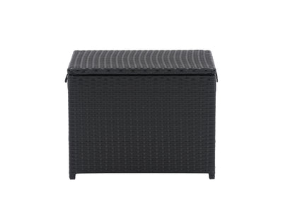 black weave Outdoor Cooler Table Parksville Collection product image by CorLiving#color_textured-black-weave