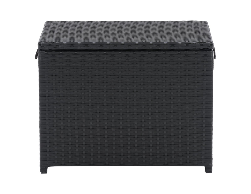 black weave Outdoor Cooler Table Parksville Collection product image by CorLiving