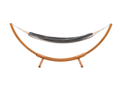 navy blue and white Hammock with Wood Stand Warm Sun Collection product image by CorLiving#color_navy-blue-and-white