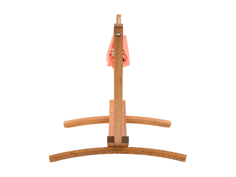 orange Hammock with Wood Stand Warm Sun Collection product image by CorLiving