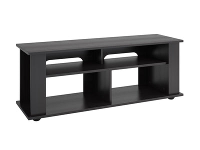 black Wood TV Stand for TVs up to 55" Bakersfield Collection product image by CorLiving#color_black