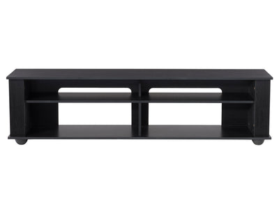 black TV Stand Black for TVs up to 85" Bakersfield Collection product image by CorLiving#color_black
