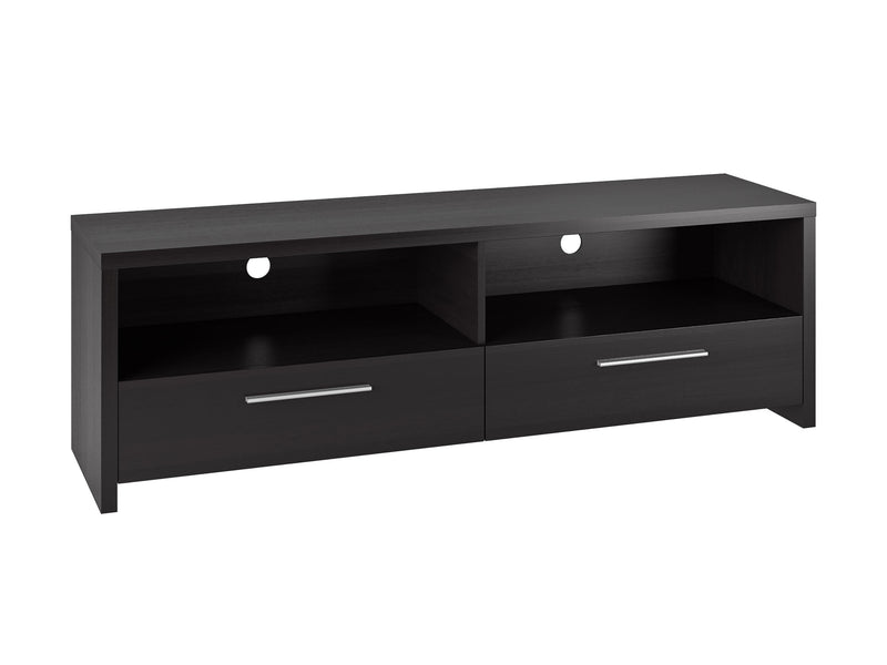 black TV Stand for TVs up to 75" Fernbrook Collection product image by CorLiving