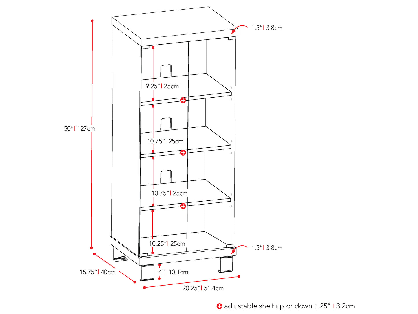 Modern media storage cabinet with sleek white doors, natural wood finish, and minimalist design. Features ample storage space, adjustable shelves, and a sturdy build, perfect for organizing electronics and decor.