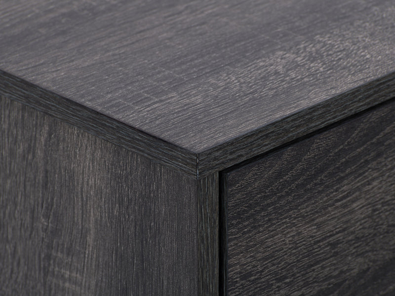 dark grey Modern TV Stand for TVs up to 55" Hollywood Collection detail image by CorLiving