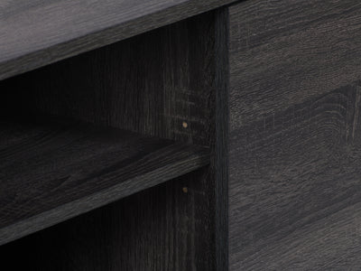 dark grey Modern TV Stand for TVs up to 55" Hollywood Collection detail image by CorLiving#color_dark-grey