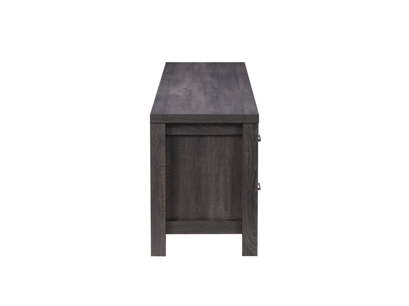 dark grey TV Cabinet with Doors for TVs up to 85" Hollywood Collection product image by CorLiving