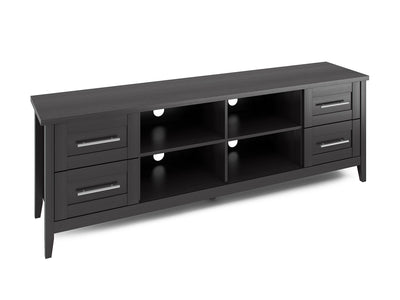 black Wide TV Stand for TVs up to 85" Jackson Collection product image by CorLiving#color_black