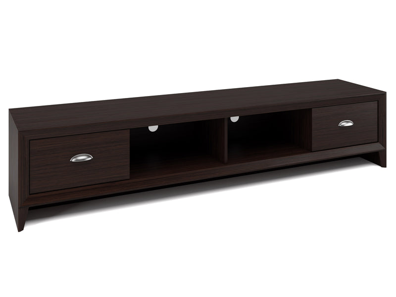brown TV Stand for TVs up to 85" Lakewood Collection product image by CorLiving