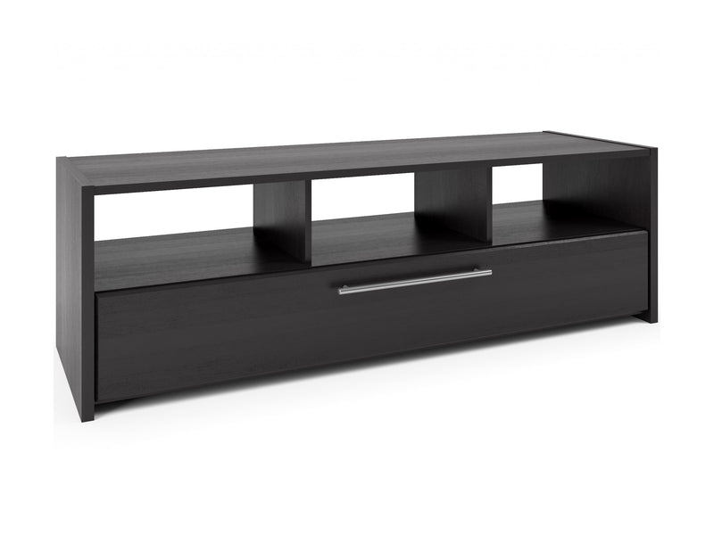 black TV Bench for TVs up to 75" Naples Collection product image by CorLiving