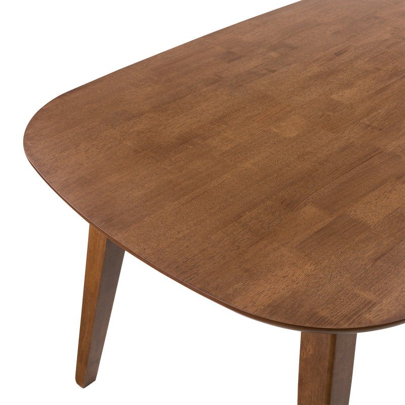 hazelnut Mid Century Modern Dining Table Tiffany Collection detail image by CorLiving