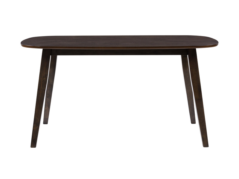 espresso Mid Century Modern Dining Table Tiffany Collection product image by CorLiving