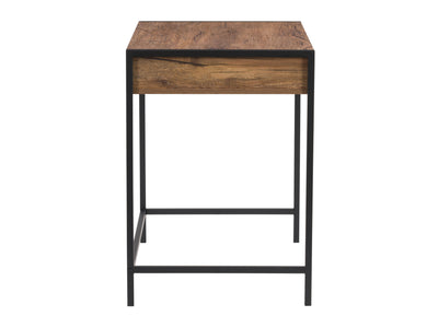 brown and black Desk with Storage Rayne Collection product image by CorLiving#color_brown-and-black