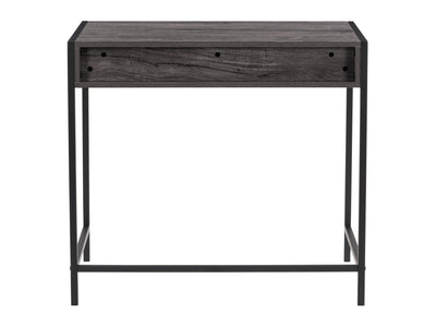 dark grey and black Desk with Storage Rayne Collection product image by CorLiving#color_dark-grey-and-black