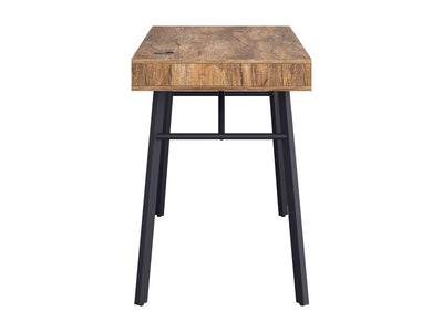 brown Natural Wood Desk Auston Collection product image by CorLiving#color_brown