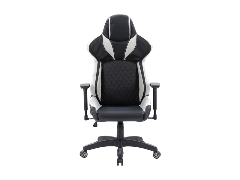 black and white Gaming Reclining Chair Nightshade Collection product image by CorLiving