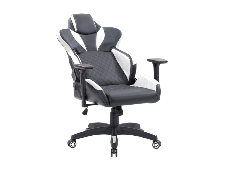 black and white Gaming Reclining Chair Nightshade Collection product image by CorLiving