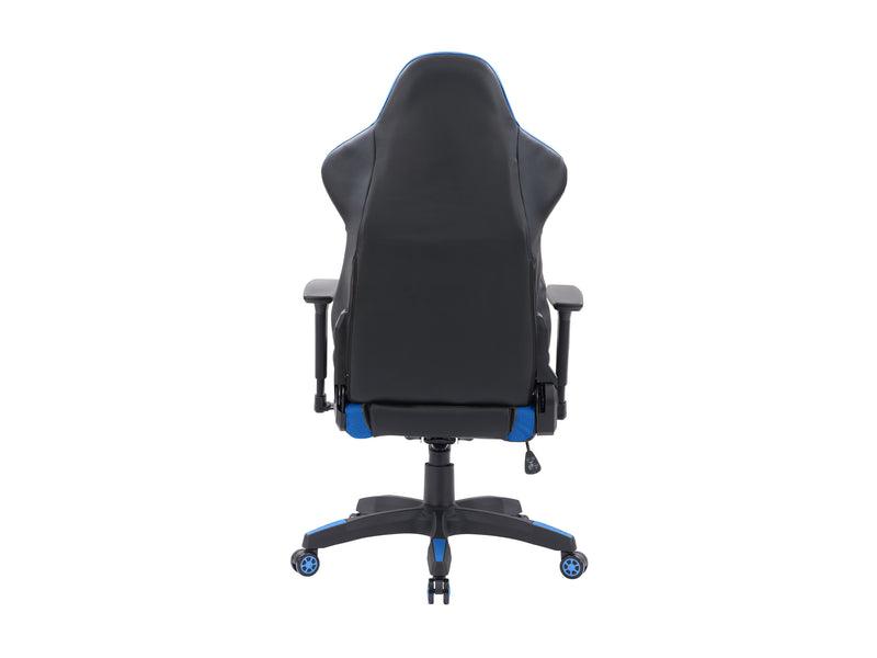 black and blue Gaming Reclining Chair Nightshade Collection product image by CorLiving