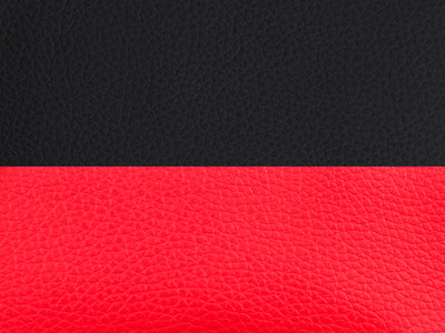 black and red Gaming Chair with Footrest Doom Collection detail image by CorLiving#color_black-and-red