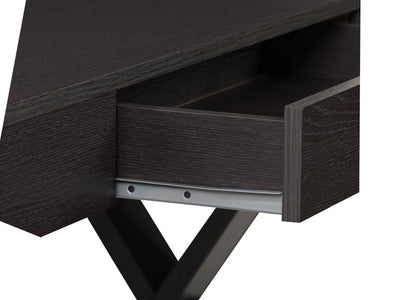 black Farmhouse Desk Walter Collection detail image by CorLiving#color_black