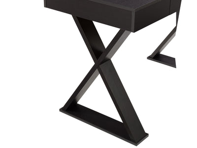 black Farmhouse Desk Walter Collection detail image by CorLiving#color_black