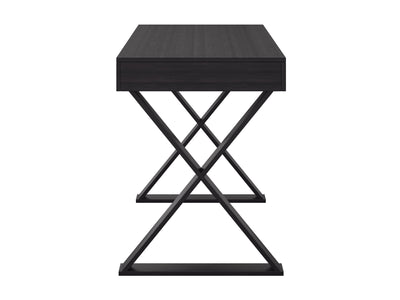 black Farmhouse Desk Walter Collection product image by CorLiving#color_black