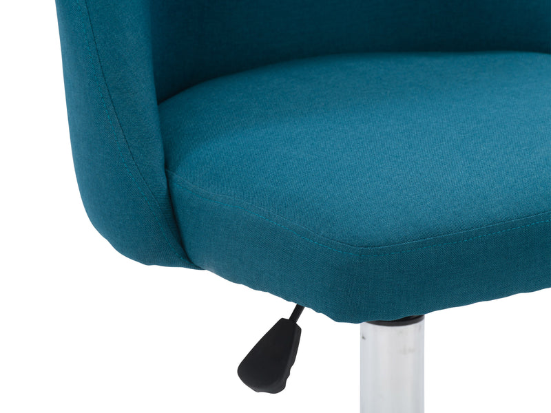 dark blue Armless Task Chair Marlowe Collection detail image by CorLiving
