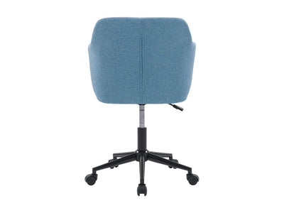 light blue Task Chair with Arms Natasha Collection product image by CorLiving#color_light-blue
