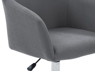 grey Task Chair with Arms Marlowe Collection detail image by CorLiving#color_grey
