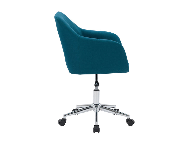 dark blue Task Chair with Arms Marlowe Collection product image by CorLiving