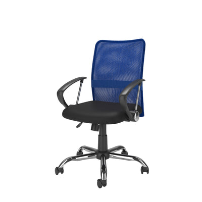 blue Fabric Office Chair Harper Collection product image by CorLiving#color_blue-3