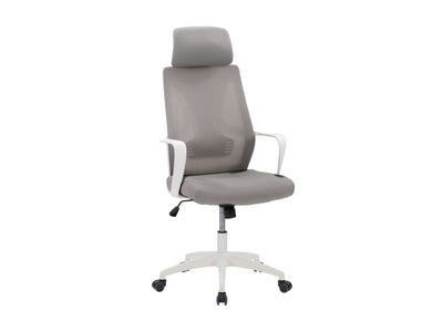 grey High Back Office Chair Ashton Collection product image by CorLiving#color_grey