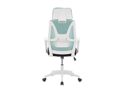 teal and black High Back Office Chair Ashton Collection product image by CorLiving#color_teal-and-black