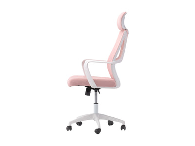 pink High Back Office Chair Ashton Collection product image by CorLiving#color_pink