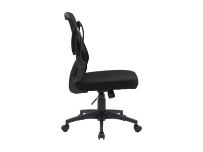 black Mesh Office Chair Riley Collection product image by CorLiving#color_black