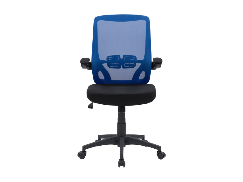 blue Mesh Office Chair Riley Collection product image by CorLiving
