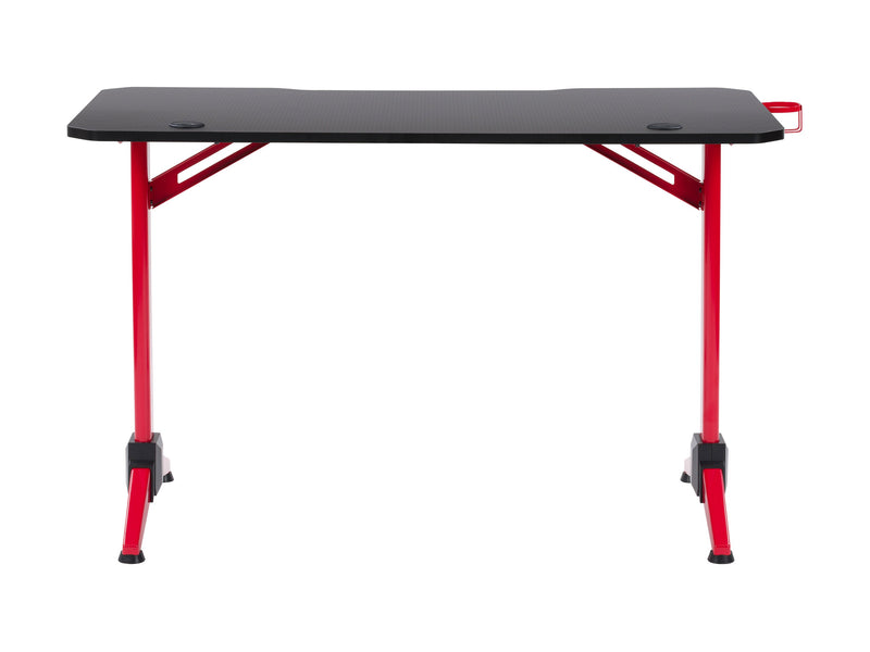 Red and Black Gaming Desk Conqueror Collection product image by CorLiving