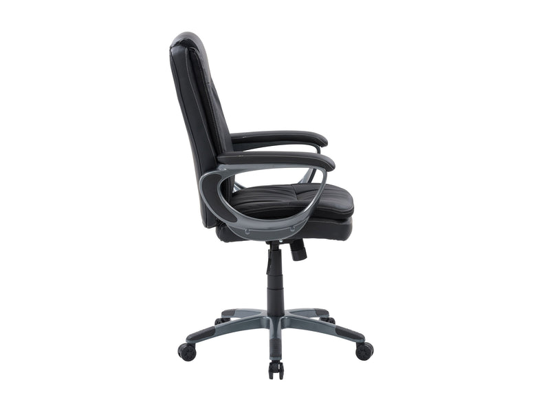 black Office Chair Carson Collection product image by CorLiving