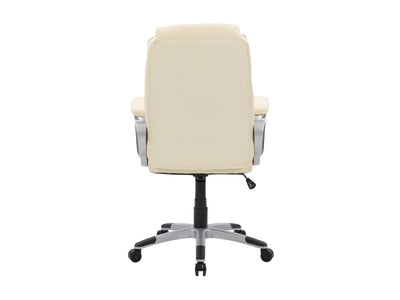 Cream Office Chair Carson Collection product image by CorLiving#color_cream